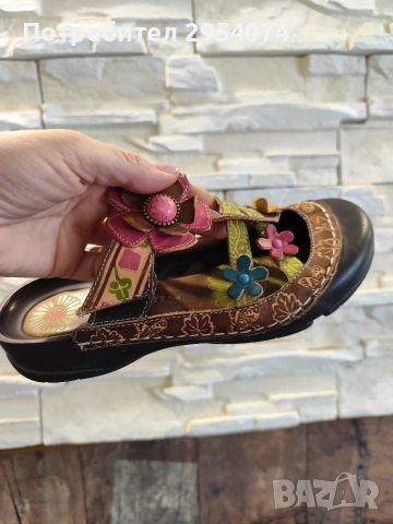 естествена кожа 39номер чехли 35лв , снимка 2 - Чехли - 46942542