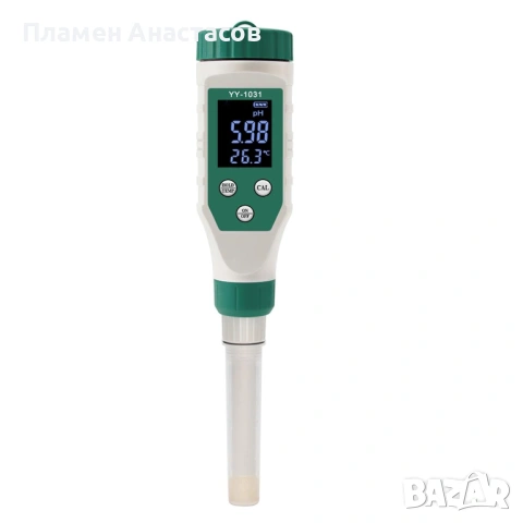 Smart Digital pH Meter YY-1030 – тестер за киселинност на храни и вода с Bluetooth, снимка 2 - Обзавеждане на кухня - 53302006