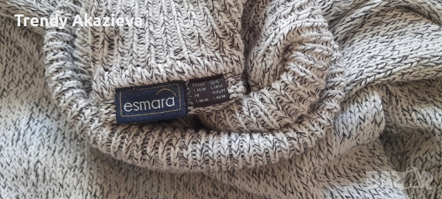 Дълъг блузон/ рокля с поло яка на Esmara, снимка 3 - Рокли - 52183149