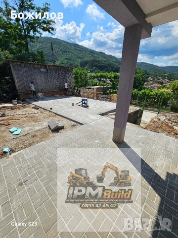 Редене на павета в София, редене на тротоарни плочки и бордюри,  редене гранитни павета , снимка 18 - Други ремонти - 37291244