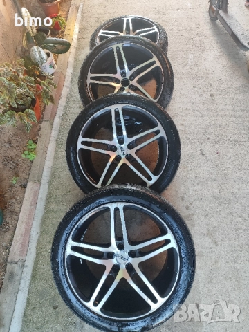 ПРОДАВАМ ДЖАНТИ+ГУМИ !!! НАМАЛЕНА ЦЕНА! СТАРА ЦЕНА 900лв. НОВА ЦЕНА 800лв., снимка 2 - Гуми и джанти - 51816133