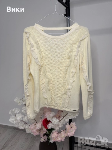 Алеса Alessa пуловер , снимка 9 - Блузи с дълъг ръкав и пуловери - 52114267