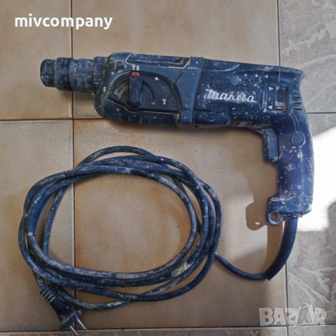 Перфоратор MAKITA HR2470B BLACK EDITION, снимка 6 - Перфоратори - 53799727