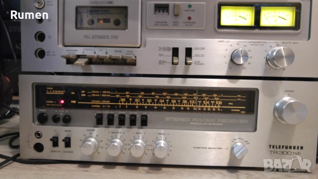 TELEFUNKEN TR 300 + TC 450 M, снимка 12 - Ресийвъри, усилватели, смесителни пултове - 52380029