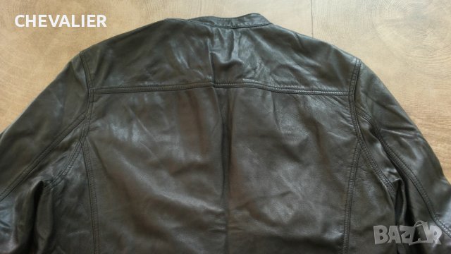 SELECTED SHTYLOR Lamb Leather Jacket Размер М - L мъжко яке естествена кожа 5-57, снимка 3 - Якета - 42594846