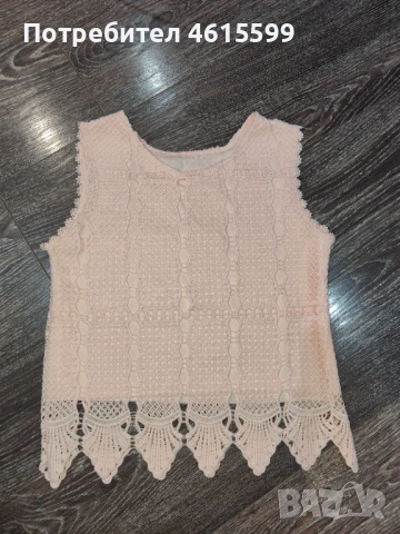 розов топ, снимка 3 - Корсети, бюстиета, топове - 53772996