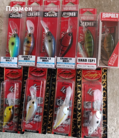 Воблер Yo-Zuri, ILLEX/Jackall , Lucky Craft, Rapala,Duel, Hart, Westin, щука сом бяла костур кефал, снимка 3 - Стръв и захранки - 52901346