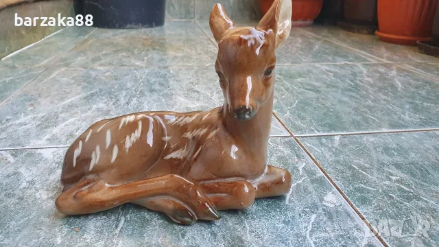 Порцеланова фигура GDR Сърна