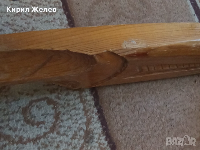 Маска дървена африканска 4942, снимка 9 - Антикварни и старинни предмети - 51754096