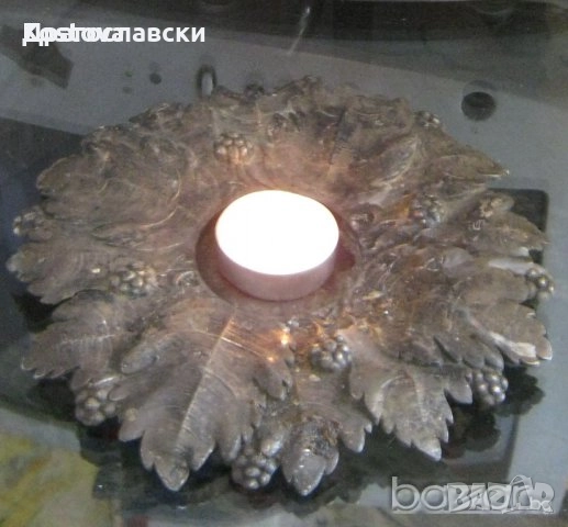  2 бр стари метални свещници, свещник, патина, свещници лофт, тамянник, антика , снимка 17 - Декорация за дома - 28874592