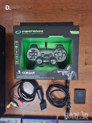 Продавам PlayStation 2 с FMCB, контролер и 4 игри, снимка 6 - PlayStation конзоли - 55804098