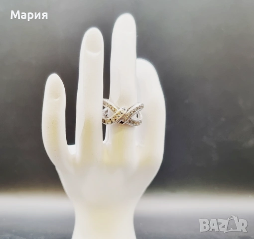 СРЕБЪРЕН ПРЪСТЕН 6.37ГР