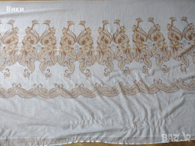  Тънко перде на плат 12,50 широко и 255 високо 