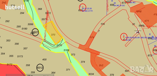 Продава парцел гр.София, с. Герман, м. Терасите