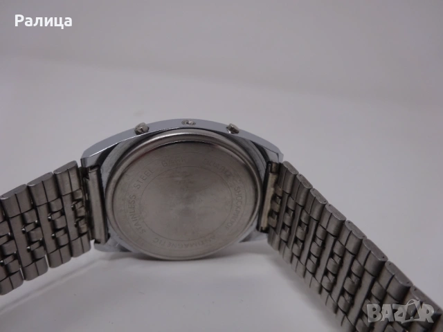 Мъжки електронен часовник Atron от 80-те години, снимка 4 - Мъжки - 53051517