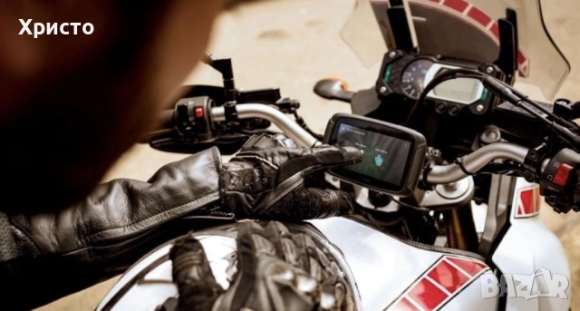 НОВО!!! GPS за мотоциклет TomTom Rider 500, 16GB, 4.3", IPX7, черен