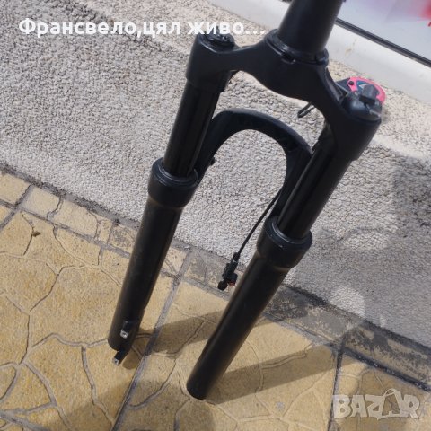 29 цола въздушна заключваща вилка за велосипед колело ос 15 , снимка 5 - Части за велосипеди - 41763722