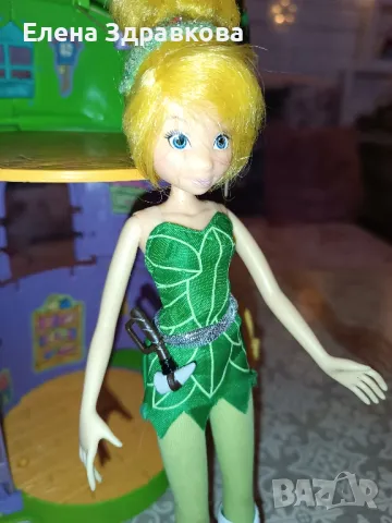 Камбанка и феите от Питър пан и къщичките им , снимка 9 - Кукли - 48658394