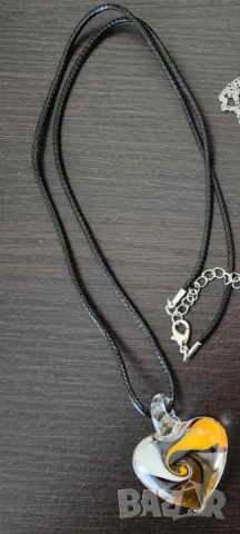 Брошка позлатена, Седеф,уникат. Висулка , снимка 7 - Колиета, медальони, синджири - 52599294