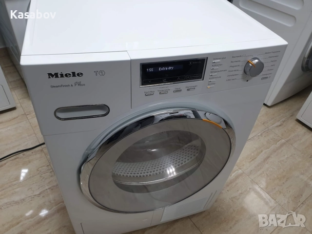 9кг Пара Miele Сушилня с термопомпа Миеле 12м Гаранция