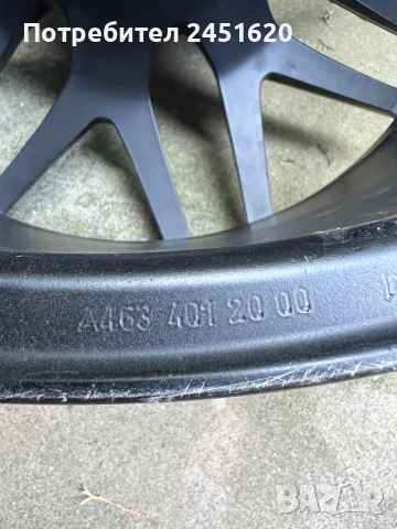 Оригинални джанти 22” AMG за Mercedes G63, снимка 10 - Гуми и джанти - 50686456