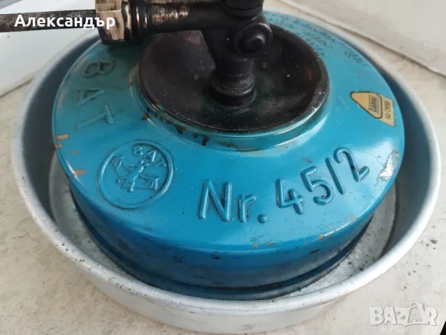 Примус BAT 45/2, снимка 2 - Антикварни и старинни предмети - 47581523