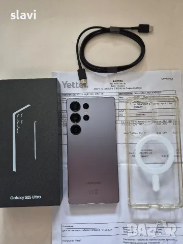Samsung S25 Ultra 256GB Гаранция Yettel 