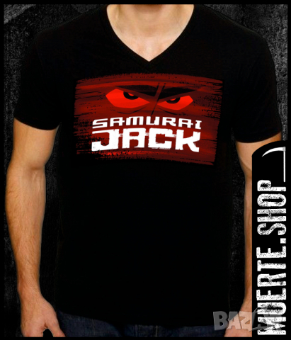Тениска с щампа SAMURAI JACK, снимка 1 - Тениски - 36240939