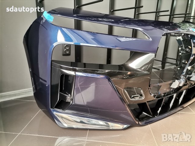 Предна Броня BMW 7 i7 G70 M Пакет БМВ 7 и7 Г70 Мn Спорт Хром Комплект - A36, снимка 2 - Части - 41316840