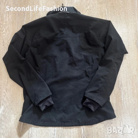 Дамско яке HAGLÖFS Gore Windstopper черно с лого ветроустойчиво размер S, снимка 11 - Якета - 53111167