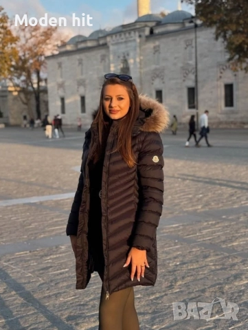 MONCLER дамско дълго зимно яке висок клас реплика