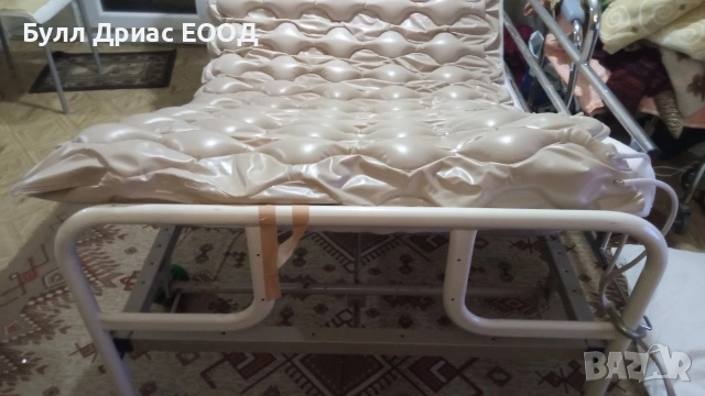 болнично легло +декубитален дюшек, снимка 2 - Спални и легла - 53697202