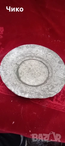 2бр стари медни калайдисани чиний, снимка 3 - Антикварни и старинни предмети - 53054163