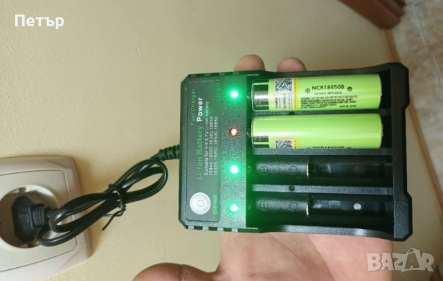 Батерия Liitokala 18650B Li-ion без пъпка,3.7V 3400mAh,презареждащи,акумулаторни,Литокала,Японски, снимка 10 - Друга електроника - 52541364