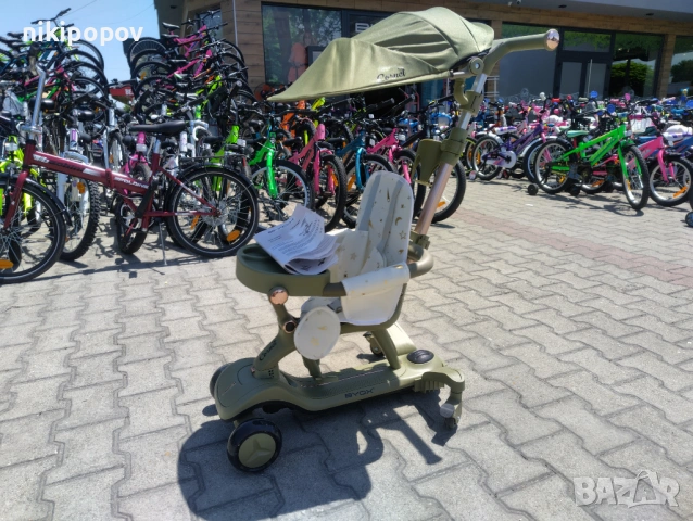 BYOX Детска тротинетка Cornet 6в1 зелен, снимка 12 - Скутери и тротинетки - 53564043