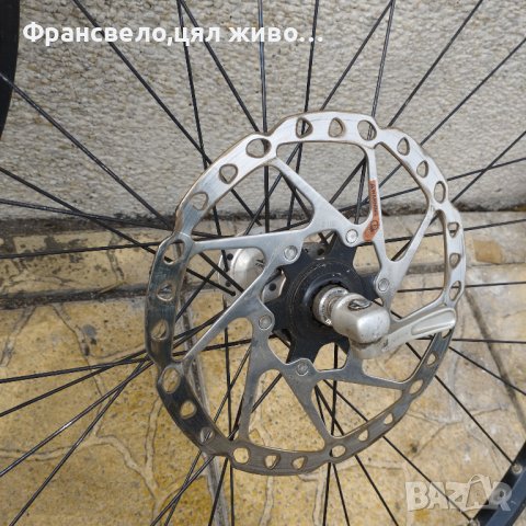 Чифт 26 цола капли за велосипед колело Shimano deore xt с диск център лоок , снимка 5 - Части за велосипеди - 42200852