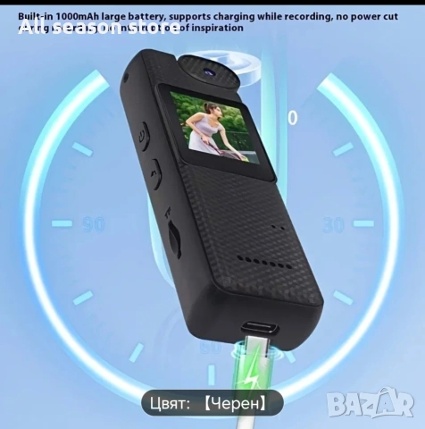 Джобна боди камера , снимка 5 - Камери - 53829306