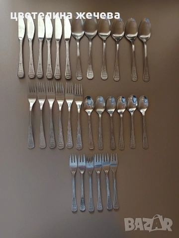 Български прибори за хранене , снимка 2 - Прибори за хранене, готвене и сервиране - 53776313