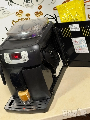 Кафемашина кафе автомат Saeco intelia с гаранция, снимка 9 - Кафемашини - 52183297