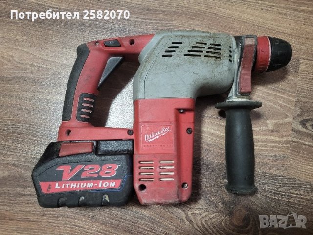 акумулаторен перфоратор milwaukee 28v, снимка 2 - Бормашини - 44241225