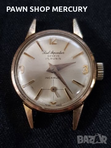 Продавам швейцарски механичен дамски часовник Paul Arpantier Incablos, снимка 6 - Дамски - 38810345