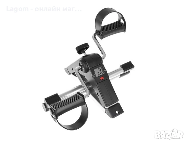 Велоергометър 2 в 1, рехабилитационен фитнес велосипед, за ръце и крака, сгъваем, LCD дисплей, снимка 8 - Фитнес уреди - 52885908