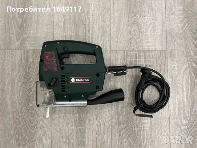 Зеге Metabo St EP455 с регулиране на оборотите [махален/прободен трион], снимка 3 - Други инструменти - 51670393