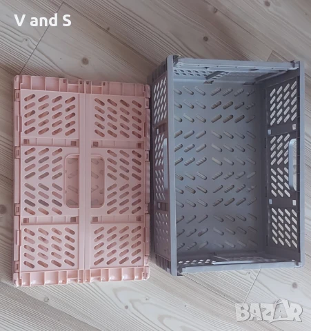 Кутии за съхранение на багаж,с размер 43 см,29 на 16 см височина, 2бр., снимка 5 - Органайзери - 50790991