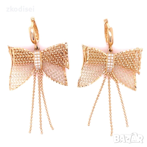 Златни обеци 7,81гр. 14кр. проба:585 модел:34367-1