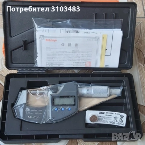 Микрометри Mitutoyo, снимка 2 - Стругове - 50864067