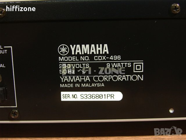 CD PLAYER  Yamaha cdx-496 /1 , снимка 8 - Декове - 42361795