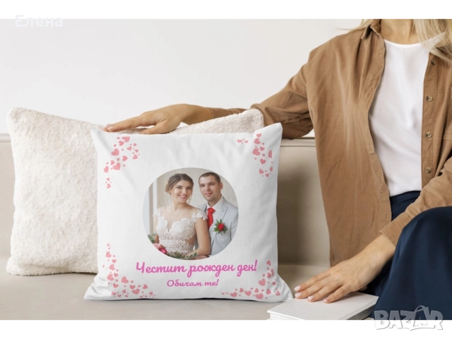 Възглавница със снимка, снимка 6 - Възглавници - 52387984