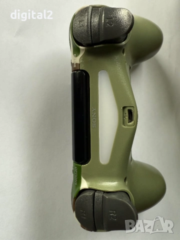 Sony DualShock 4 Green Camo Реновиран като нов 2 г. гаранция JDM-040, снимка 5 - PlayStation конзоли - 53627330