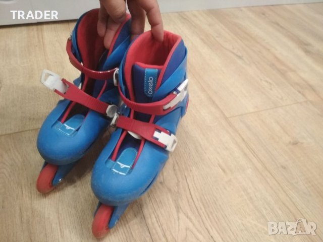 Детски кънки ролери Oxello Decathlon play 3, размер от 32-34, снимка 5 - Ролери, кънки - 39846136